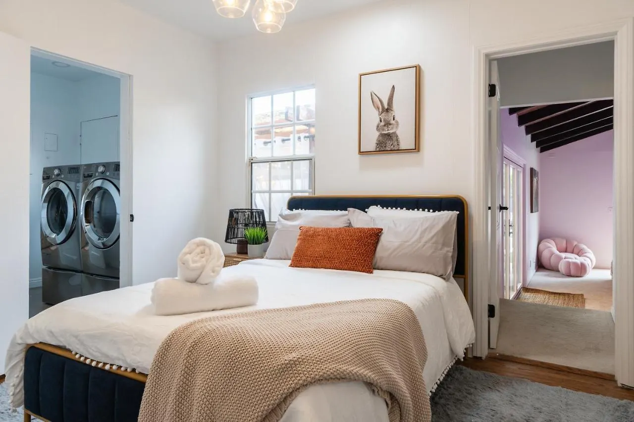 Angel&Rose Universal Hollywood Heated Pool House King Bed Holiday home