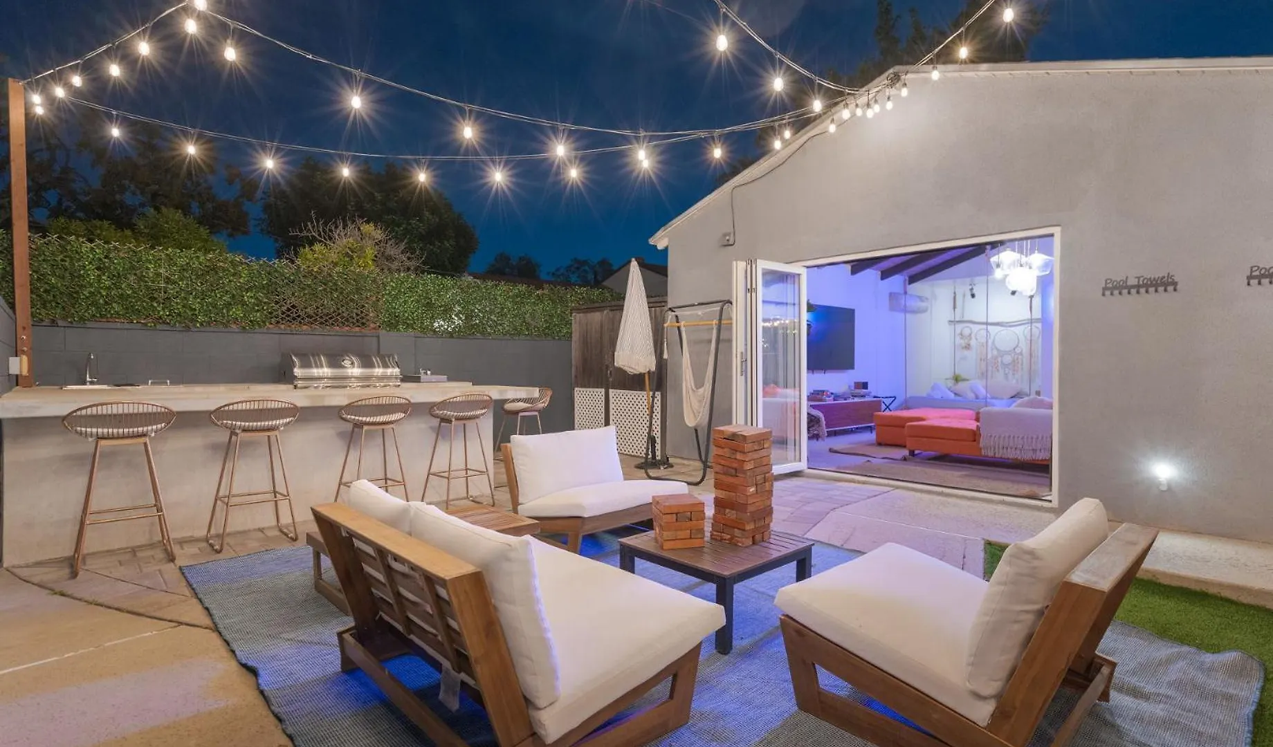 Angel&Rose Universal Hollywood Heated Pool House King Bed Los Angeles